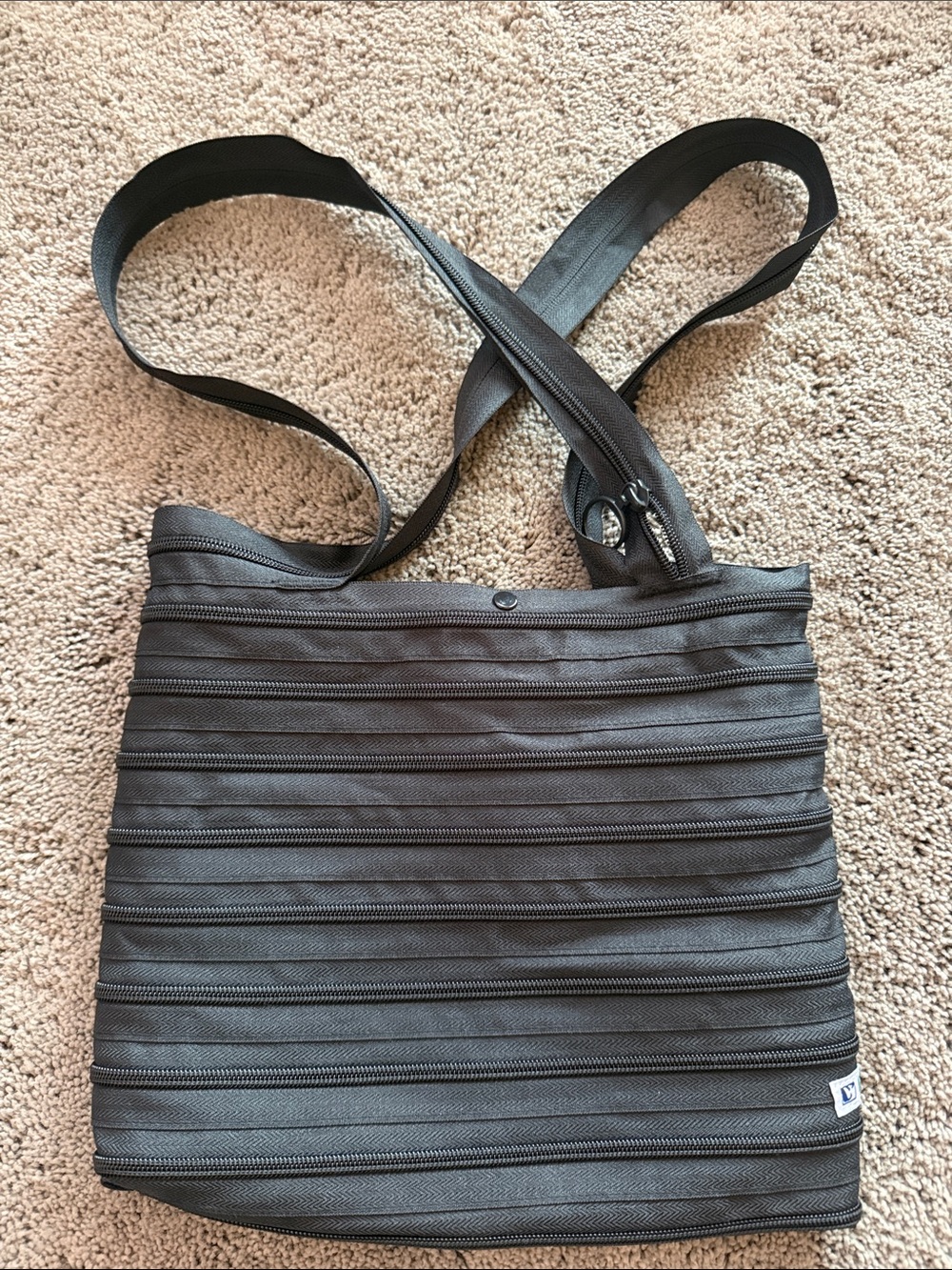 Zipit tote medium Black